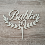 Tortabeszúró – babérkoszorú névvel és számmal