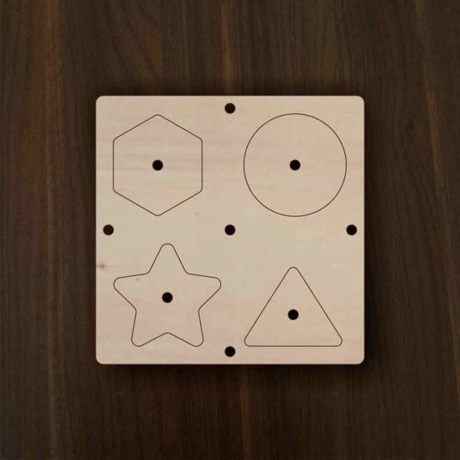 Mini geometriai berakó