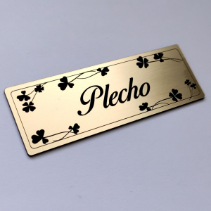 Lucky ajtó névtábla