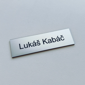 Ajtó névtábla Basic