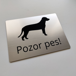Vigyázz a kutya tábla Farbiar