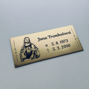Sírtábla Jézus